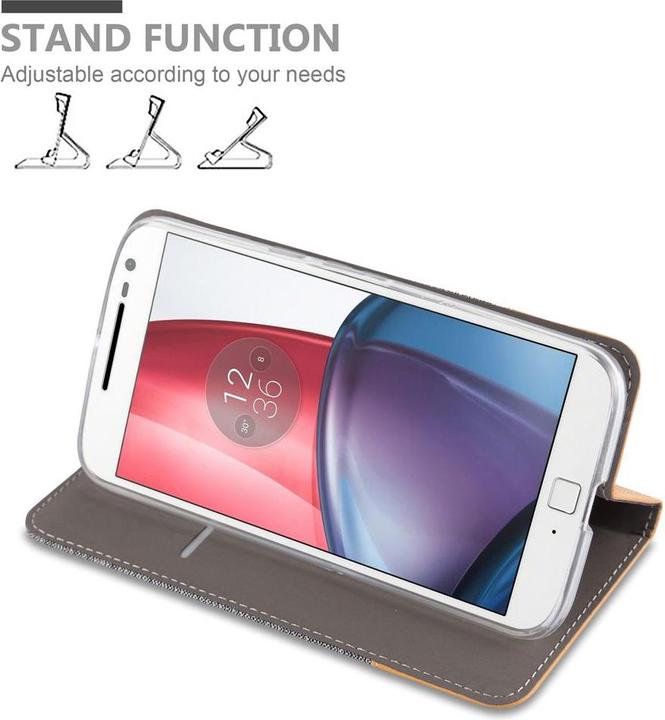 Productafbeelding Cadorabo Boek Jeans Optiek Cover (Motorola Moto G4 Plus)