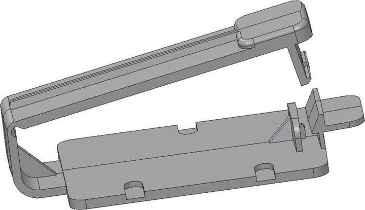 Produktbild N&L Elektrotechnik N & L Kabelhalter Befestigungsclip selbstklebend 555ST halogenfrei, UV-stabili