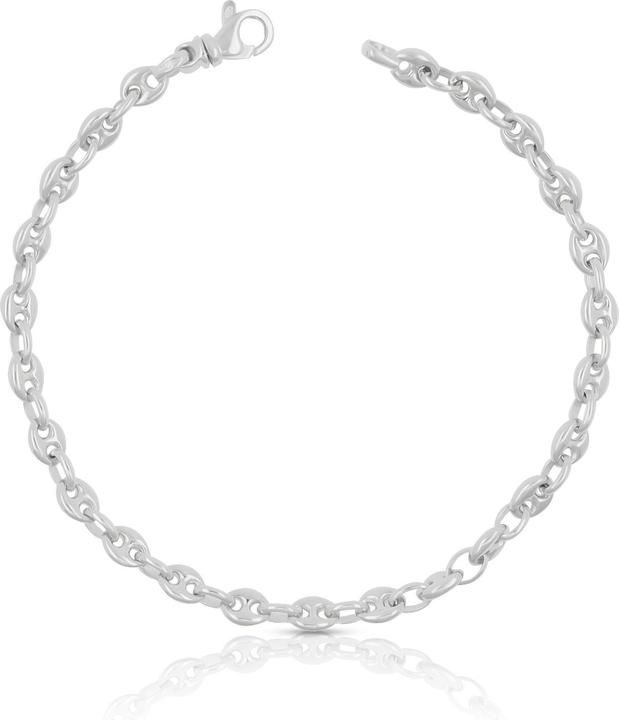 Muau Schiffsanker (22 cm, 750/18K Weissgold)