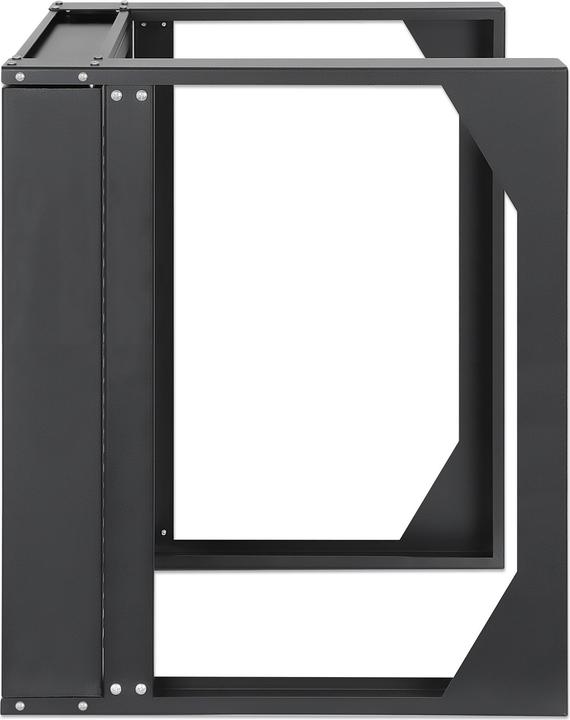 Productafbeelding Intellinet 19" laboratoriumrek voor wandmontage, 2 draagrails, 9 U (10.87 HE, 19 inch rek)
