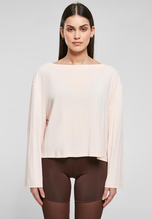 Immagine prodotto Urban Classics Donna Manica lunga corta in Modal con scollo a bateau (S)