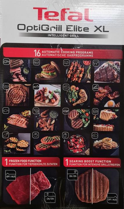 Actual product image Tefal OptiGrill Elite XL