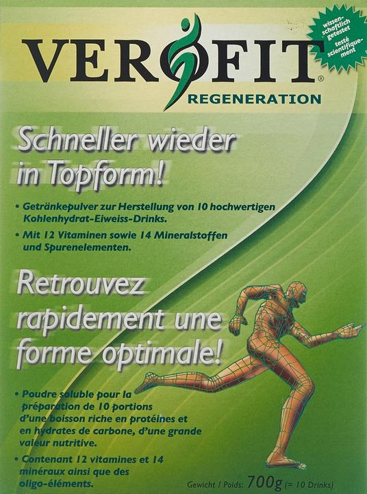 Actual product image VEROFIT Recovery (Chocolate, 10 pcs., 700 g)
