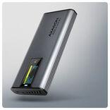 Produktbild Axagon Boitier externe USB-C 3.2 EEM2-SD2 - S-ATA/NVMe M.2 Type 2280 (Noir) (M.2 2280)