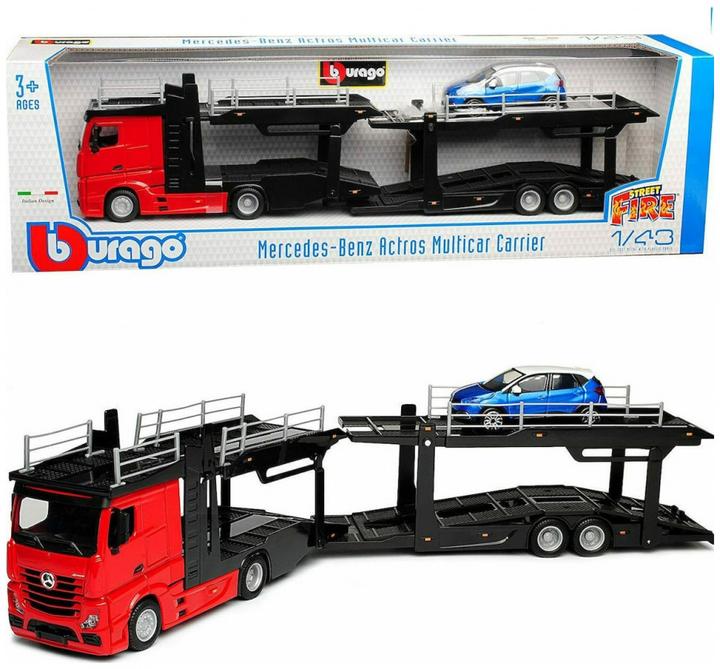 Immagine prodotto Bburago Mercedes Benz Hauler 1/43 incl. auto ass.