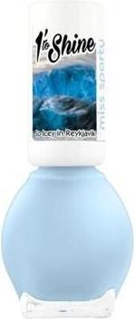 Actual product image Miss Sporty 1 - Minute to Shine nail polish 639 So Icey in Reykjavik 7ml (639 So Icey)