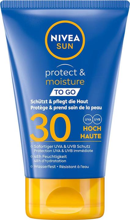 NIVEA DUPLIKAT Sun Sun Protect & Moisture To Go Mini (Sonnencreme, SPF 30, 50 ml, 65 g)