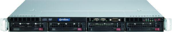 Image du produit Ernitec Serveur 1U 4 baies - (Intel Core i7, 16 Go)