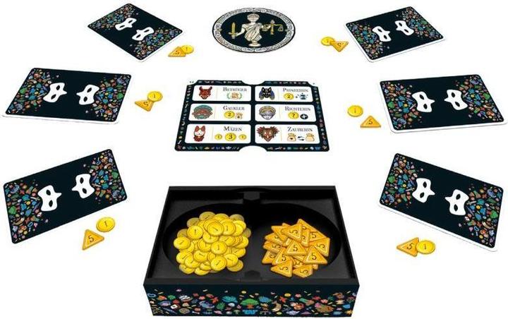 Produktbild Repos Production RPOD0030 - Mascarade - Kartenspiel, für 4-12 Spieler, ab 10 Jahren (DE-Ausgabe) (Deutsch)