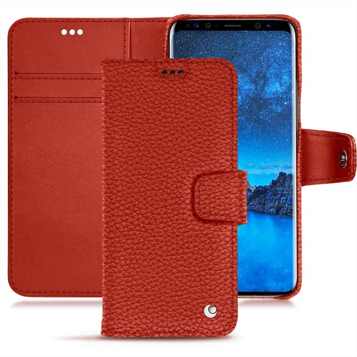 Produktbild Noreve Lederschutzhülle vertikal (Samsung Galaxy S9+, Apple iPhone 7 Plus)