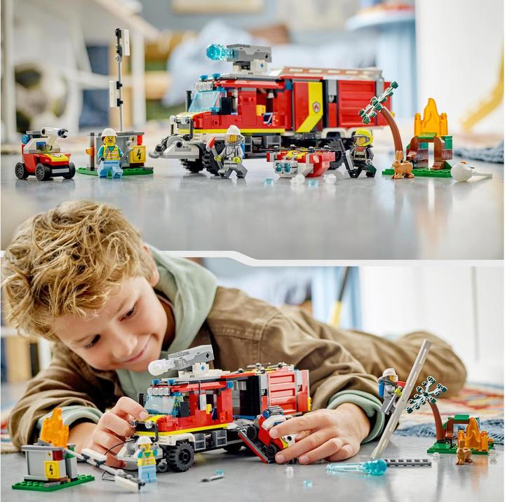 Actual product image LEGO Fire brigade command vehicle (60374, LEGO City)