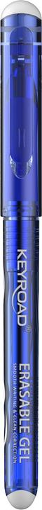 Immagine prodotto Keyroad Penna cancellabile, 0,7 mm, blu, display (Blu)