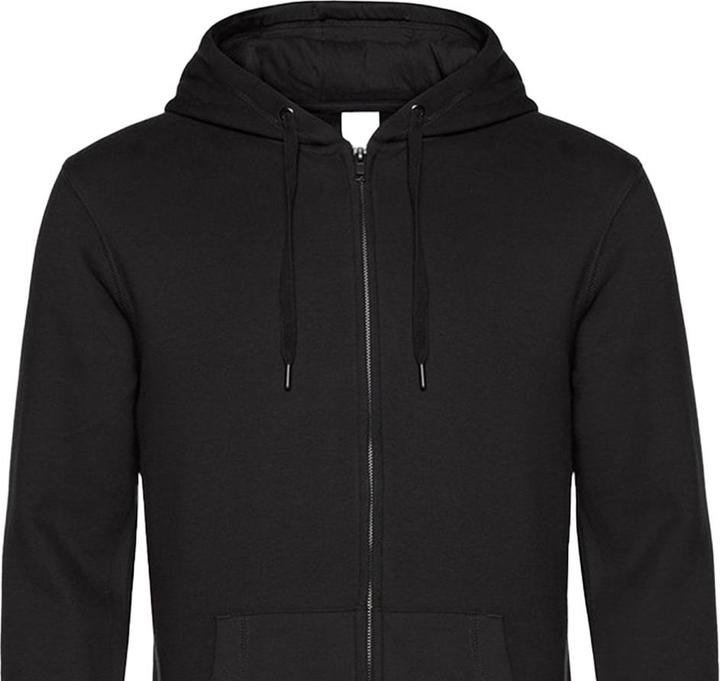Immagine prodotto B&C Felpa con Cappuccio e Zip Intera Uomo (XS)