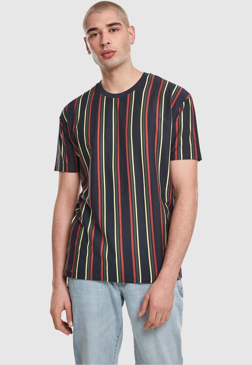 Immagine prodotto Urban Classics Maglietta stampata a righe retrò sovradimensionata (XL)