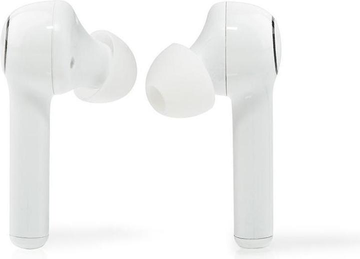 Produktbild Nedis Talk/Music 6h, 18h mit Ladeschale HPBT5055BK, white (6 h, Kabellos)