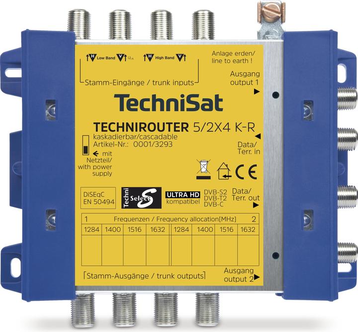 Produktbild TechniSat TechniRouter 5/2x4 K-R
