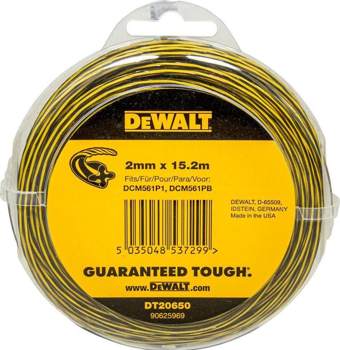 Actual product image DeWalt Trimmer thread 152 m/20 (Weed whacker, Trimmer line + line spool)