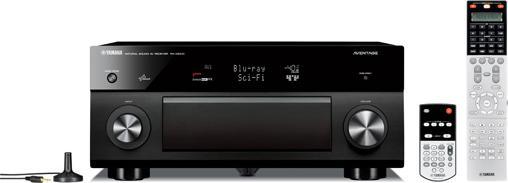 Yamaha RX-A3010, 3D 9.2 AV Receiver, Zone4, DLNA, Schwarz (Receiver)