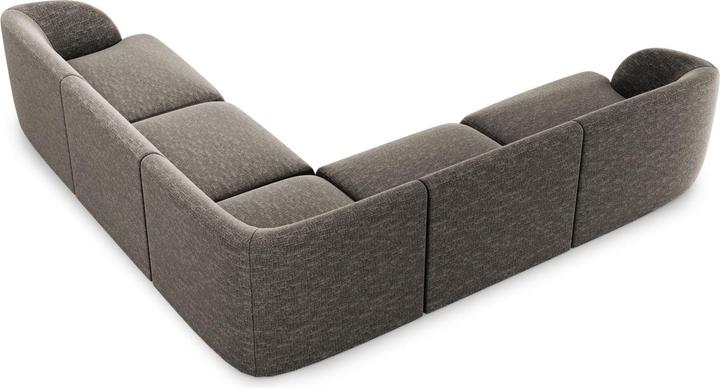 Actual product image Micadoni Symmetrical Corner Sofa, "Miley", 5 Seats, 255x255x70Made in Europe (Corner sofa)
