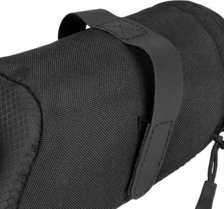 Produktbild Wozinsky small bicycle saddle bag 0.6 l black (WBB8BK black) (0.60 l, Rahmentasche)