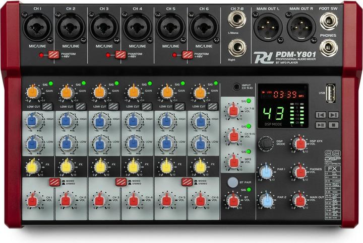 Image du produit Power Dynamics PDM-Y801 (Studio et mixeur live)