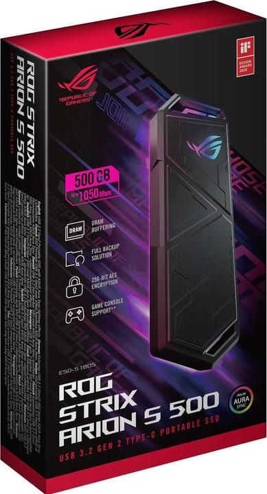 Produktbild ASUS ROG Strix Arion S500 (500 GB)