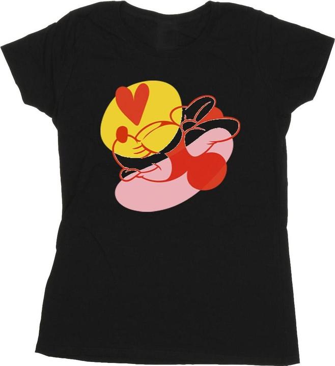 Disney Minnie Mouse Tongue Heart TShirt (L)