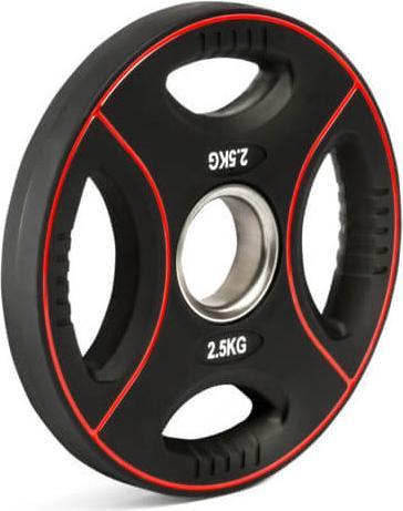 Actual product image ATX Polyurethane 4-Grip Weight Plate (1 x 2.5 kg)