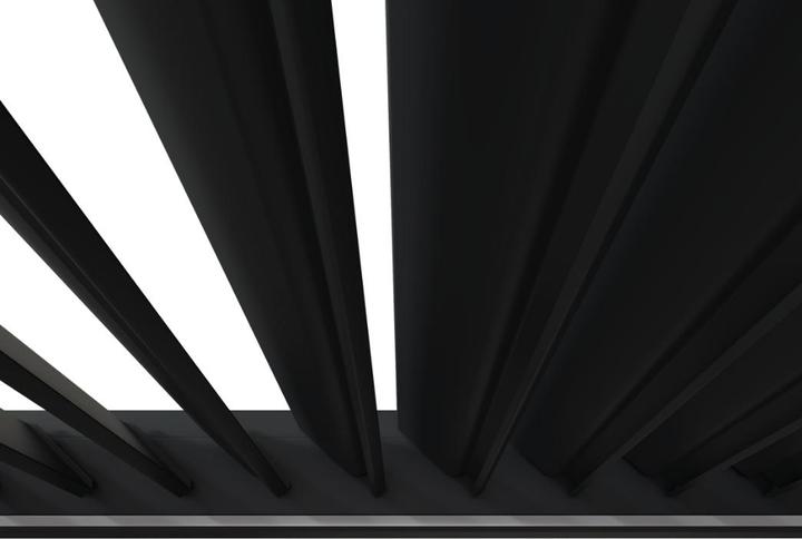 Image du produit Weide pergola électrique 3.6x7.2m anthracite avec LED (720 cm, 360 cm)