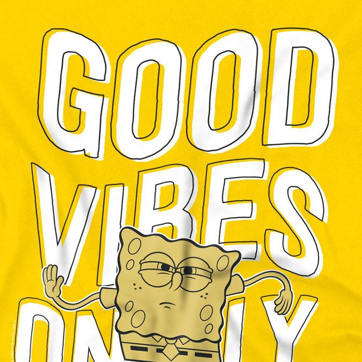 Produktbild Spongebob Squarepants Good Vibes Only TShirt (M)