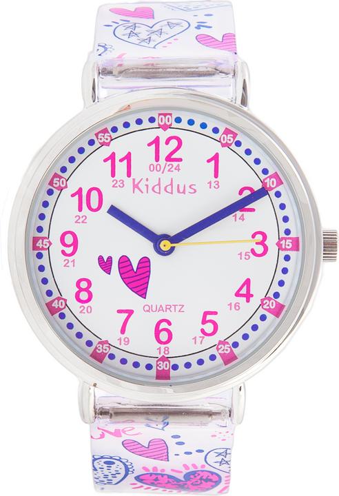 Produktbild Kiddus Time Teacher Hearts (Analoguhr, 33 mm)