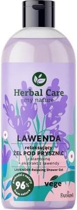 Actual product image Farmona Herbal Care Relaxing Shower Gel With Allantoin Lavender 500ml (500 ml)