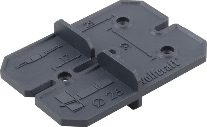 Produktbild wolfcraft wolfcraft 1 Scharnierloch-Set 26 mm (26 mm)