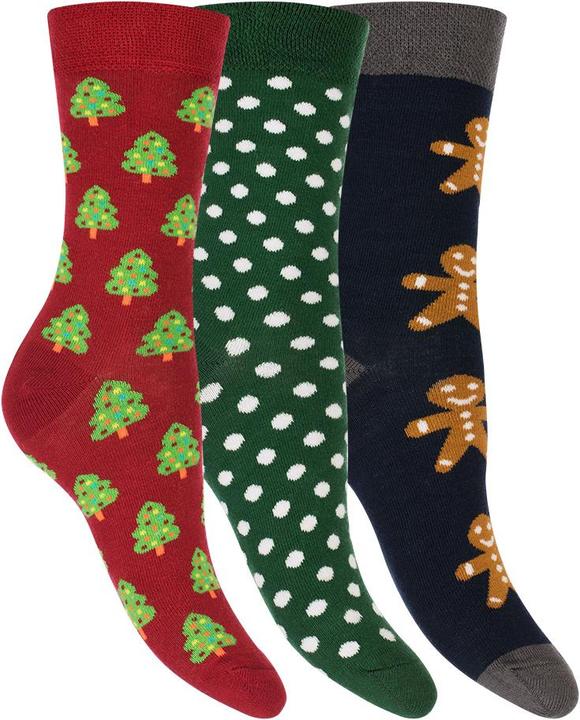 Bekväm Christmas Socks (confezione da 3)