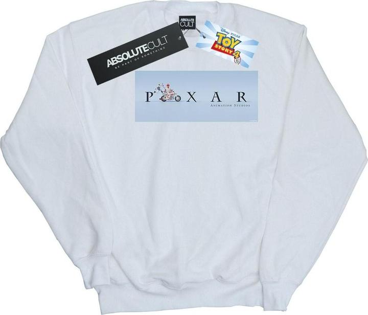 Disney Toy Story 4 Duke Caboom Pixar Studios Logo Sweatshirt (S)