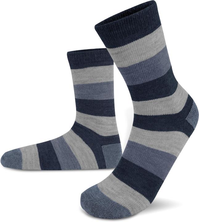 Produktbild Normani 6 Paar Alpakasocken breitgestreift (6er Pack, 43 - 46)