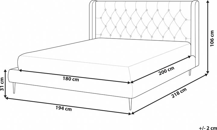 Actual product image Beliani Forbach (180 x 200 cm)