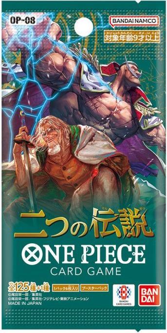 Produktbild One Piece Two Legends Booster Pack OP-08 - Card Game - JP (Japanisch, Booster Display)