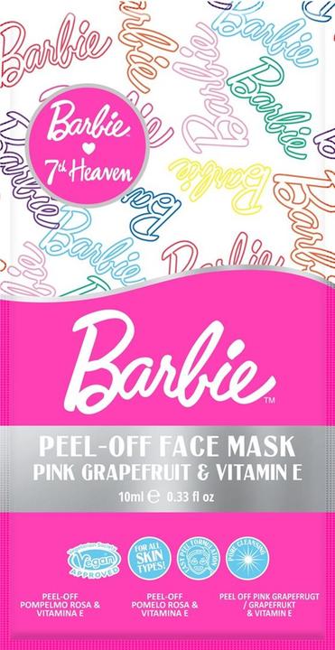 Immagine prodotto 7th Heaven Peel-Off Mask Barbie Pink Grapefruit & Vitamin E 10 ml (10 ml)