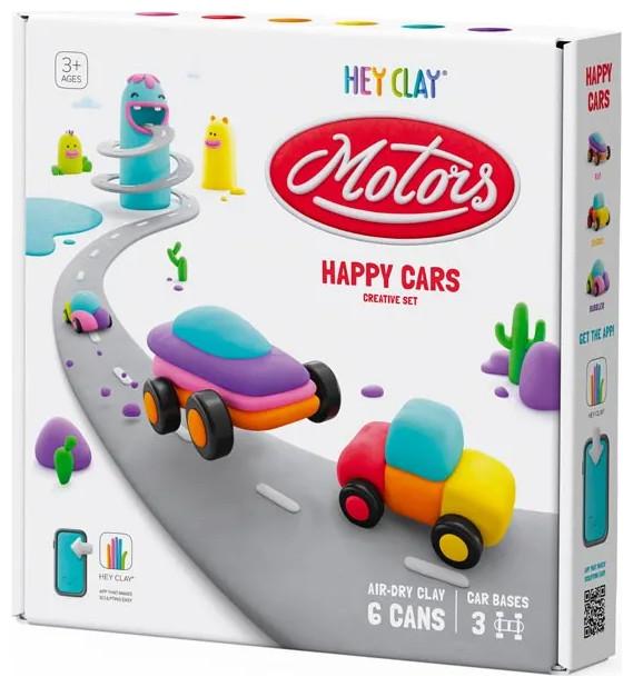 Image du produit TM Toys Hey Clay Happy Cars Set For 3+ Years 60902