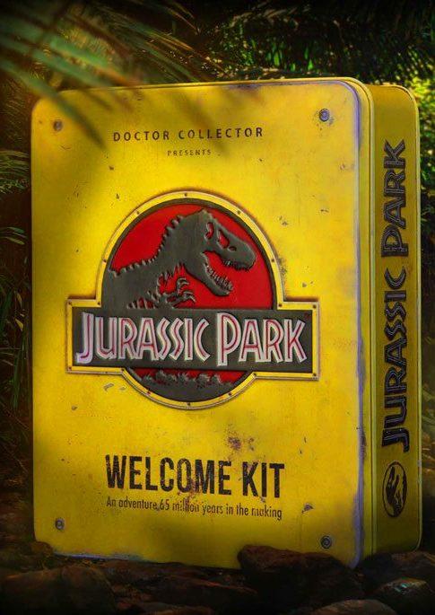 Actual product image Doctor Collector Jurassic Park: Welcome Kit (Booster Pack)