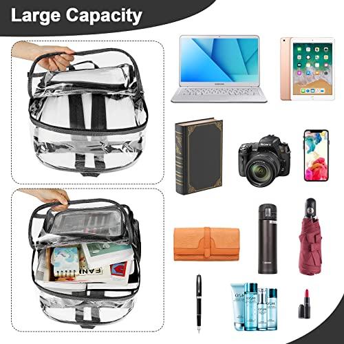 Image du produit Only-Bags.Store Sac à dos Sac à dos transparent en plastique Sac à dos scolaire Sac à dos transparent en plastique