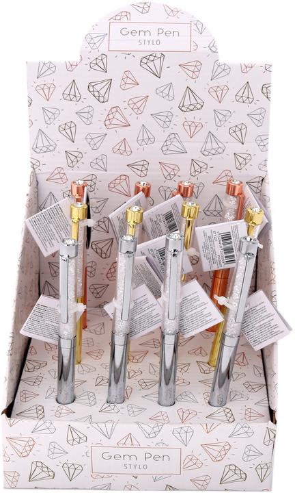 Produktbild Roost Kugelschreiber ST7221 Edelstein 14cm