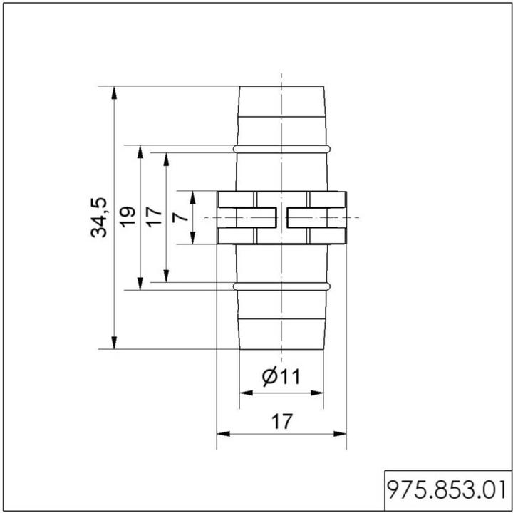Actual product image Werma Connector for 853 series