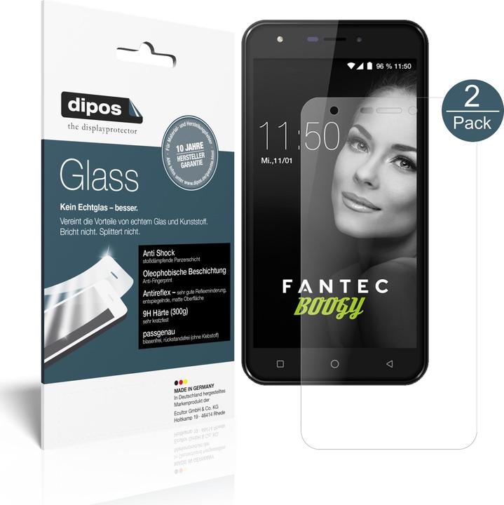 Produktbild Dipos Displayschutz Anti-Shock (1 Stück, Fantec Boogy)