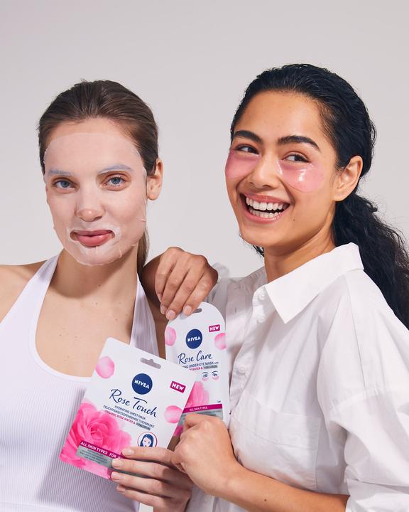 Actual product image NIVEA Rose Touch Moisturising Sheet Mask (221 ml)