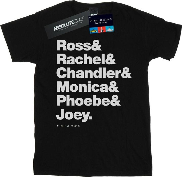Friends First Names Text TShirt (XXL)