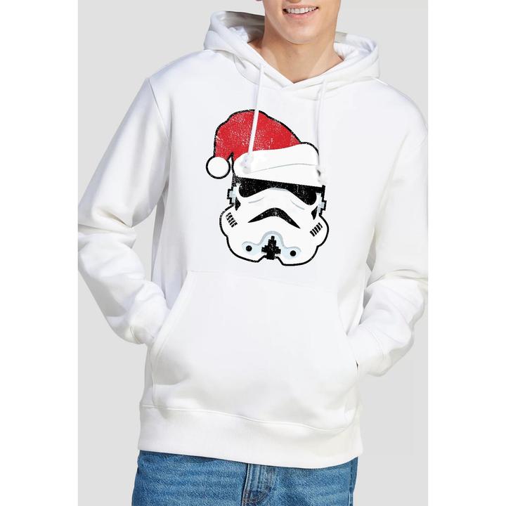 Produktbild Star Wars Kapuzenpullover weihnachtliches Design (L)