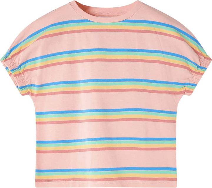 VidaXL Kinder-T-Shirt Pfirsichrosa 92,Material: 95 % Baumwolle. 5 (92)