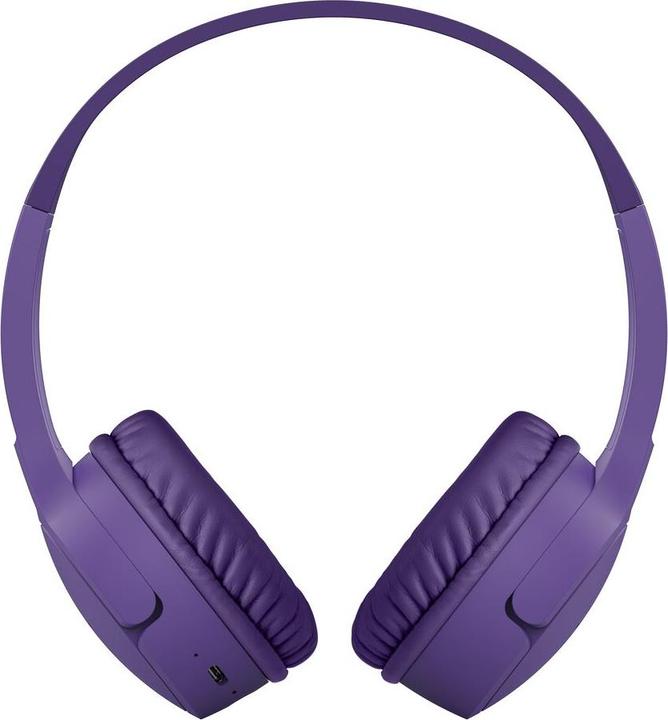Produktbild Belkin Soundform Mini BT On-Ear Kinderk. USB-C lila AUD002hqPUV3